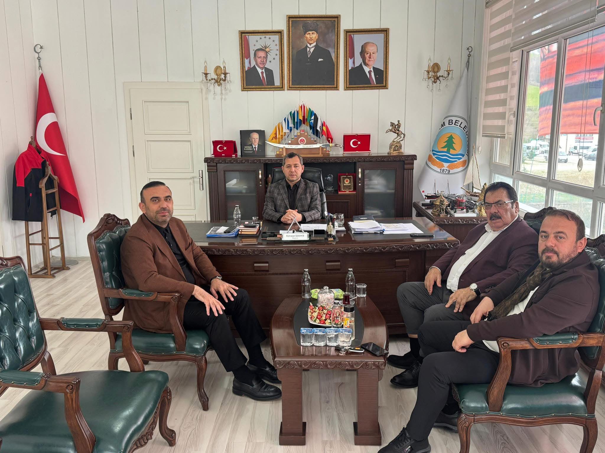 Ala&ccedil;am Belediye Başkanı Sn. Ramazan &Ouml